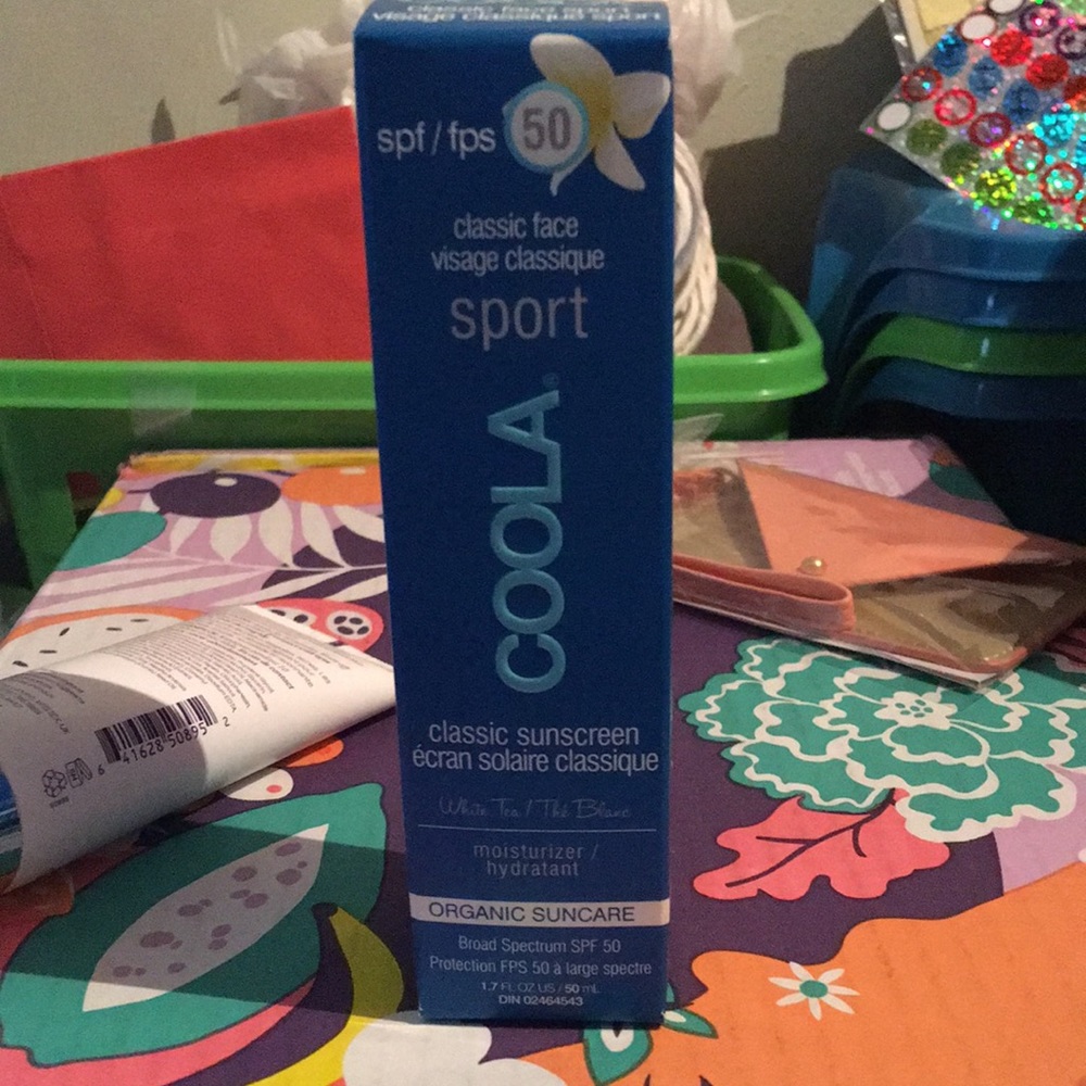 Coola Organic sunscreen